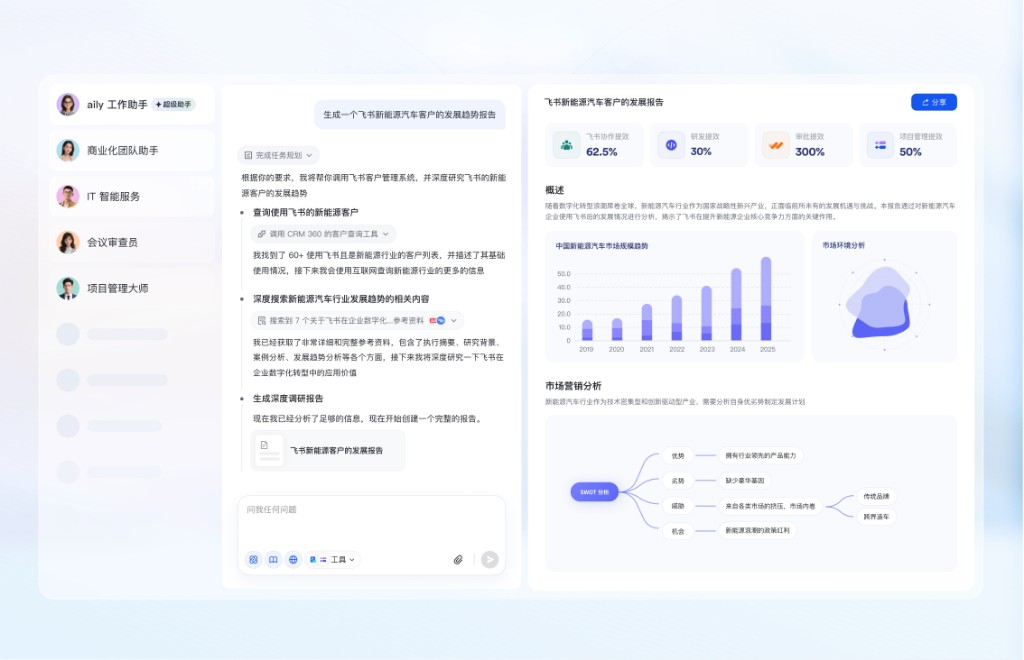 飞书移动端协同办公